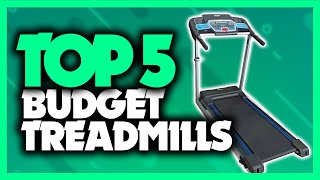 Best Budget Treadmill in 2020 5 Picks For Home Walking amp Running [upl. by Bohlen975]