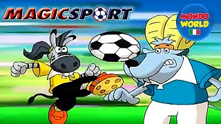 MAGIC SPORT  IL CALCIO MAGNETICO  Film Cartoni Completi In Italiano  Film Per Bambini [upl. by Brabazon]