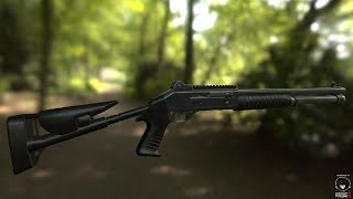 Fo4 M1014 Animation [upl. by Nhabois]