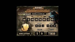 PREDIKSI TOGEL SINGAPORE HARI INI KAMIS 31 OKTOBER 2024 [upl. by Hardunn]