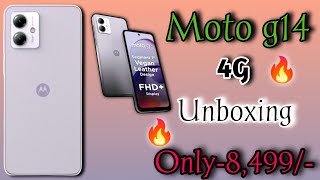 Motorola g14 UnboxingBest Budget Phone Under Only 8499😱😱 [upl. by Leirvag]