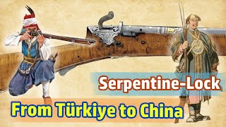 The Musket Used from Ottoman to Chinese Qing Empire  The Asian Serpentine Matchlock Musket [upl. by Dillie301]