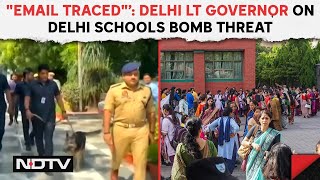 Bomb Threat In Delhi Schools  Bomb Threats At Delhi Schools Classes Suspended Children Sent Home [upl. by Yretsym]