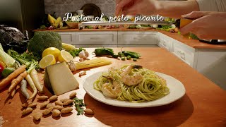 Receta Pasta al pesto picante  Coppel [upl. by Erlewine]