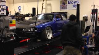 1uz 240sx dyno [upl. by Fields]