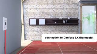 Danfoss LX Floor Heating Cable [upl. by Sirromaj638]