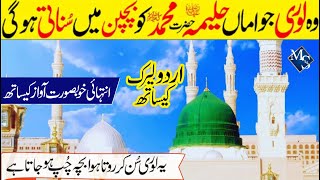 Bankian Chalan Walia  Lyrics Urdu  Usman Qadri  New Naat Lori  Naat Sharif  MS Islamic Network [upl. by Launamme]