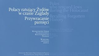 IPNtv Europejski Dzień Pamięci o Sprawiedliwych  konferencja prasowa [upl. by Gerita]