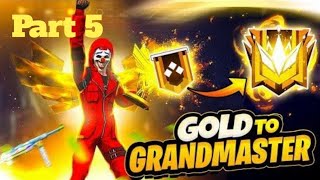 Free Fire Grandmaster PUSH 😅 LIVE Gameplay 💯 Part 5  Mr With Rifat [upl. by Dnumyar897]