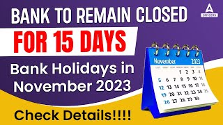 List of Bank Holidays November 2023  Bank Holidays in November 2023 [upl. by Lancey]