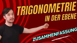 Trigonometrie in der Ebene Zusammenfassung [upl. by Nilrev245]