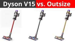 Dyson V15 vs Outsize vs Dyson V11 Outsize [upl. by Kehoe426]