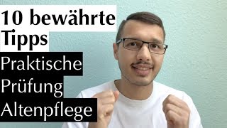 Praktische Prüfung Altenpflege 10 bewährte Tipps [upl. by Kendrick]