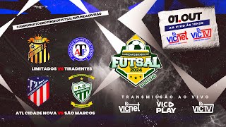 AO VIVO  SEGUNDA DIVISÃO BREVENSE DE FUTSAL 2024 [upl. by Candida]