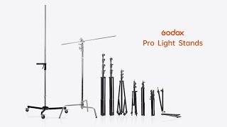 Godox Introducing the Pro Light Stands [upl. by Aisnetroh40]