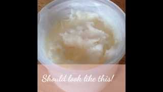 Homemade Whipped Coconut oil  Shea Body Butter Recipe [upl. by Ashbaugh]