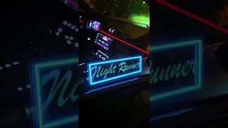 Led panel Night Runner [upl. by Fosdick286]