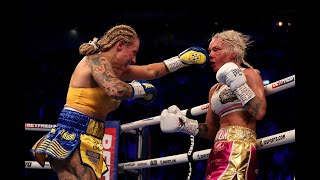 Ebanie Bridges Vs Shannon O Connell Highlights IBF Title [upl. by Annemarie]