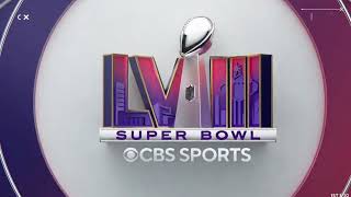 NFL on CBS Theme Song 2023 w Super Bowl LVIII [upl. by Tennos358]