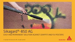 Sikagard 850 Anti Graffiti [upl. by Jemimah867]