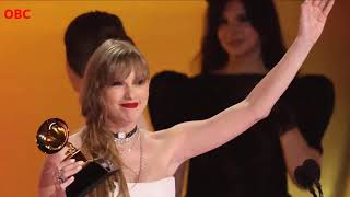 Taylor Swift makes history at the Grammy Awards [upl. by Apicella551]