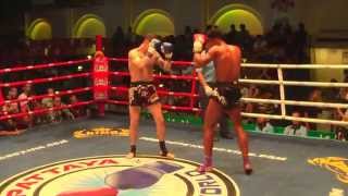 Pattaya boxing world Don king Sitpholek USA vs ANDY Sitsongpeenong GER [upl. by Kala]