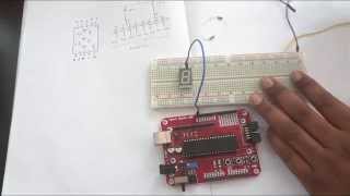 Seven Segment Display with ATmega32 [upl. by Rot199]