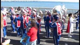 GasparillaParadeofthePirates2011KingHighSchoolMarchingBandVideoClipwmv [upl. by Daile]