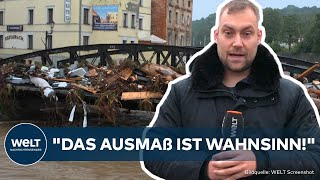 HOCHWASSER IN POLEN quotDie Situation ist dramatischquot  Extrem Überschwemmungen  WELT Thema [upl. by Adnhoj]