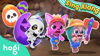 Old MacDonald Had Spooky Eggs｜Halloween Songs 🎃｜Hogi Halloween｜Hogi Pinkfong [upl. by Tessler]