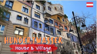 HUNDERTWASSER HOUSE  HUNDERTWASSER VILLAGE VIENNA [upl. by Amargo301]