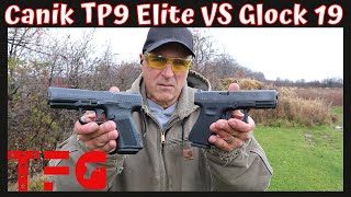 Canik TP9 SF Elite VS Glock 19 Gen 4  TheFirearmGuy [upl. by Maiga]