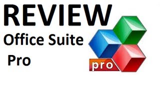 Application Review Office Suite Pro 6 Android [upl. by Mcnally]