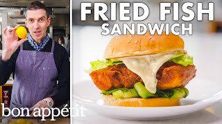 Chris Makes Fried Fish Sandwiches  From The Test Kitchen  Bon Appétit [upl. by Cyrille]