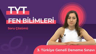 Endemik Yayınları 20232024 3 TG Deneme Sınavı TYT  Fen Bilimleri Video Çözümlü Cevap Anahtarı [upl. by Einor844]