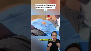 25 Litros de Ascite 😱💉 medicina medico enfermagem tecnicodeenfermagem saude barriga dágua [upl. by Dayna]