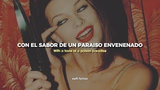 Britney Spears  Toxic español  lyrics [upl. by Audy]