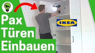 IKEA Pax Türen Einbauen amp Einstellen ✅ GENIALE ANLEITUNG Wie Tür am Pax Kleiderschrank Justieren [upl. by Lenzi]