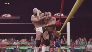 In This Very Ring on YouTube The Fabulous Freebirds vs The Road Warriors [upl. by Avilo]