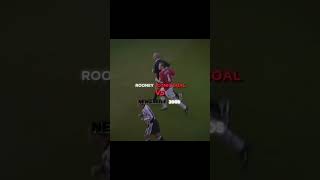 Rooney iconic goal vs Newcastle 2005football shorts manchesterunited newcastle fyp roonyviral [upl. by Leelahk]