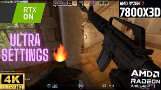 Counter Strike 2 CS2 INFERNO 2024 ANTILAG 20 RTX ON 4K RYZEN 7 7800X3D ULTRA SETTINGS 🔥 [upl. by Haodnanehs]