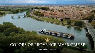 AmaWaterways’ Rhone River Cruises through Provence France [upl. by Atinehs656]