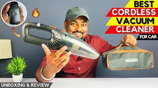 Best Cordless Vacuum Cleaner For Car In 2023 ⚡ AGARO HVC1081  Unboxing and Review 😍🔥 [upl. by Llemert]