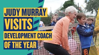 quotThey Will Inspire Anyonequot  Judy Murray Visits 2023 Development Coach of The Year  LTA [upl. by Hinze540]