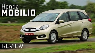 Honda Mobilio  Review  ZigWheels [upl. by Delmore]