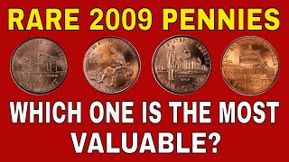 Rare 2009 penny coins worth money Valuable 2009 pennies to look for [upl. by Sualokin]