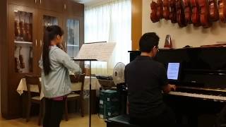 Hoffmeister Viola concerto in B flat 11  runthrough practice [upl. by Tessi]