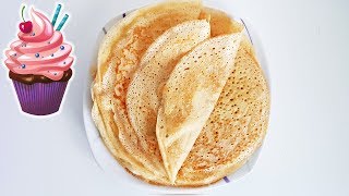 БЛИНЫ ИЗ ЙОГУРТА лучший рецепт блинчиков  PFANNKUCHEN  PANCAKES [upl. by Grania808]