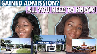 WHAT TO KNOW ALL DETAILS BEFORE COMING TO THE UNIVERSITY UCC KNUST LEGON UDS [upl. by Browning942]