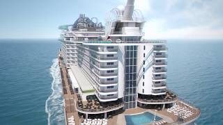 Présentation du navire MSC Seaside MSC Croisières [upl. by Orofselet]